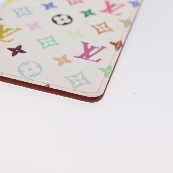 LOUIS VUITTON Monogram Multicolor Etui Hand Mirror White M92651 LV Auth 209330A