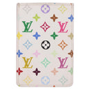 LOUIS VUITTON Monogram Multicolor Etui Hand Mirror White M92651 LV Auth 209330A-3