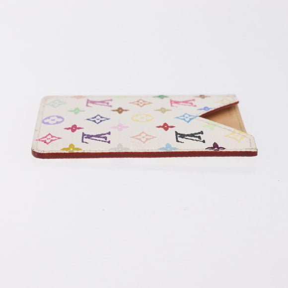 LOUIS VUITTON Monogram Multicolor Etui Hand Mirror White M92651 LV Auth 209330A