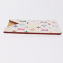 LOUIS VUITTON Monogram Multicolor Etui Hand Mirror White M92651 LV Auth 209330A-5