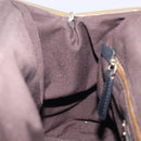 Miu Miu Hand Bag Leather Black Gold Auth 209332V-23