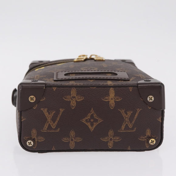 LOUIS VUITTON Monogram Vertical Box Trunk Shoulder Bag M59664 LV Auth 209333A