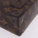 LOUIS VUITTON Monogram Vertical Box Trunk Shoulder Bag M59664 LV Auth 209333A-11
