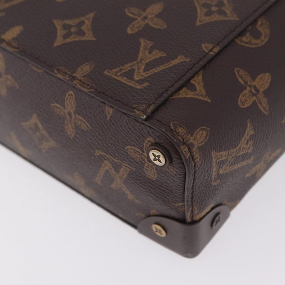 LOUIS VUITTON Monogram Vertical Box Trunk Shoulder Bag M59664 LV Auth 209333A