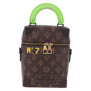 LOUIS VUITTON Monogram Vertical Box Trunk Shoulder Bag M59664 LV Auth 209333A-2