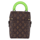 LOUIS VUITTON Monogram Vertical Box Trunk Shoulder Bag M59664 LV Auth 209333A-3