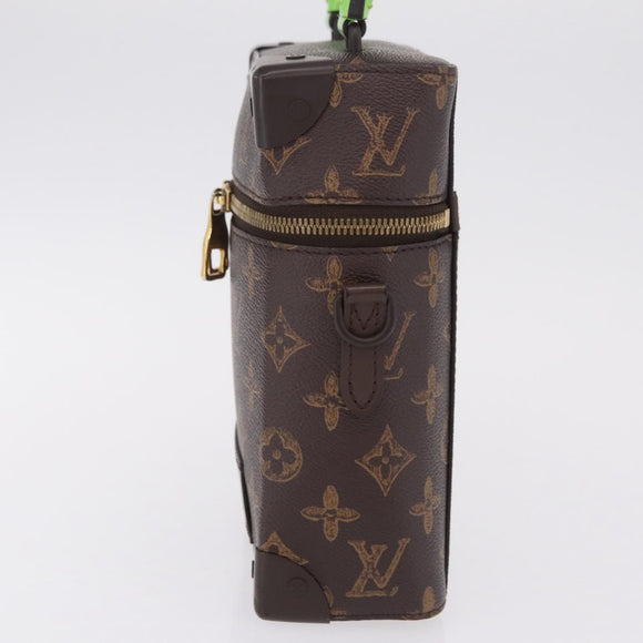 LOUIS VUITTON Monogram Vertical Box Trunk Shoulder Bag M59664 LV Auth 209333A