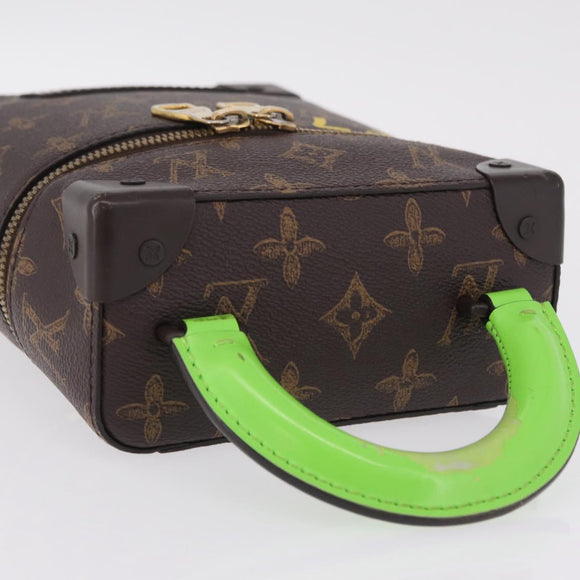 LOUIS VUITTON Monogram Vertical Box Trunk Shoulder Bag M59664 LV Auth 209333A