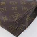 LOUIS VUITTON Monogram Poche Toilette 19 Pouch M47544 LV Auth 209334-10