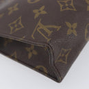 LOUIS VUITTON Monogram Poche Toilette 19 Pouch M47544 LV Auth 209334-11