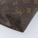 LOUIS VUITTON Monogram Poche Toilette 19 Pouch M47544 LV Auth 209334-9