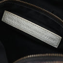 Balenciaga Graffiti Classic City Hand Bag Leather 2way White 505550 Auth 209335V-32