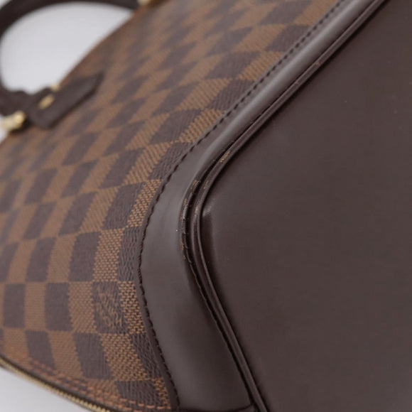 LOUIS VUITTON Damier Ebene Alma PM Hand Bag N53151 LV Auth 209337V