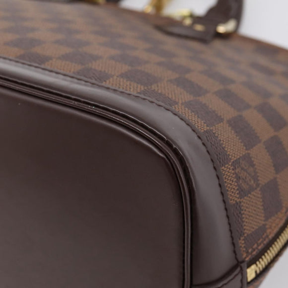 LOUIS VUITTON Damier Ebene Alma PM Hand Bag N53151 LV Auth 209337V