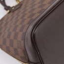 LOUIS VUITTON Damier Ebene Alma PM Hand Bag N53151 LV Auth 209337V-13