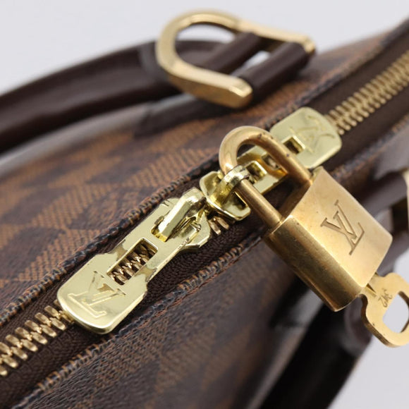 LOUIS VUITTON Damier Ebene Alma PM Hand Bag N53151 LV Auth 209337V
