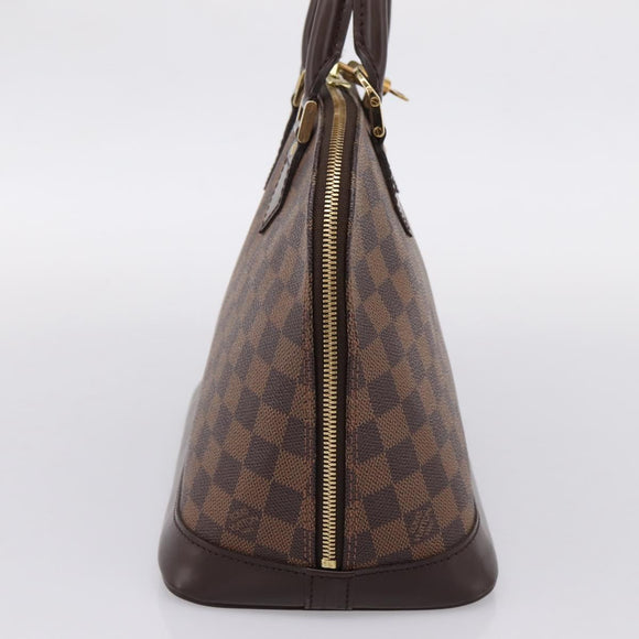 LOUIS VUITTON Damier Ebene Alma PM Hand Bag N53151 LV Auth 209337V