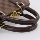 LOUIS VUITTON Damier Ebene Alma PM Hand Bag N53151 LV Auth 209337V-7