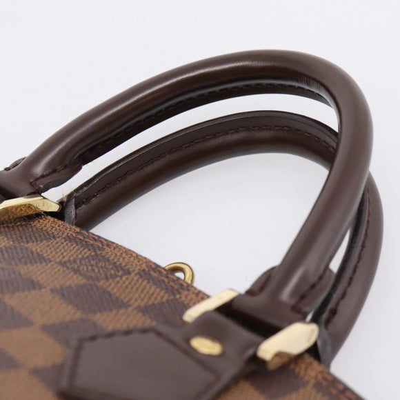 LOUIS VUITTON Damier Ebene Alma PM Hand Bag N53151 LV Auth 209337V