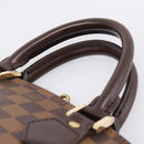 LOUIS VUITTON Damier Ebene Alma PM Hand Bag N53151 LV Auth 209337V-8
