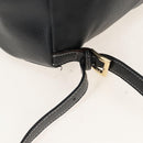 Vivienne Westwood Backpack Leather Black Gold Auth 209338V-9