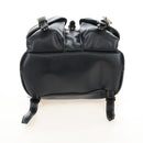 Vivienne Westwood Backpack Leather Black Gold Auth 209338V-5