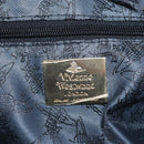 Vivienne Westwood Backpack Leather Black Gold Auth 209338V-11