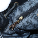 Vivienne Westwood Backpack Leather Black Gold Auth 209338V-27