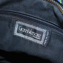 VERSACE Hand Bag Canvas Multicolor Gold Auth 209339V-29