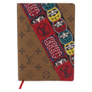 LOUIS VUITTON Monogram Kabuki Kai Eclamance Note Cover GI0233 LV Auth 209341M-2