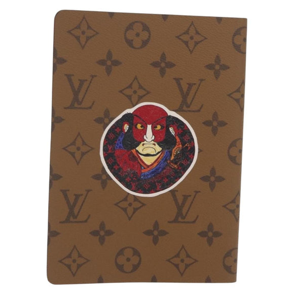 LOUIS VUITTON Monogram Kabuki Kai Eclamance Note Cover GI0233 LV Auth 209341M