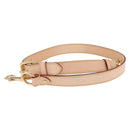 LOUIS VUITTON Shoulder Strap Leather 39.4""-47.2"" Beige LV Auth 209345V-3