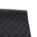 LOUIS VUITTON Eschar Petit Scarf Wool Black LV Auth 209349M-8