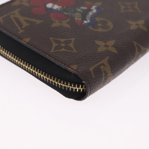 LOUIS VUITTON Kansai Zippy Wallet Long Wallet M67249 LV Auth 209367V