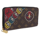 LOUIS VUITTON Kansai Zippy Wallet Long Wallet M67249 LV Auth 209367V-1