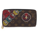 LOUIS VUITTON Kansai Zippy Wallet Long Wallet M67249 LV Auth 209367V-13