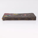 LOUIS VUITTON Kansai Zippy Wallet Long Wallet M67249 LV Auth 209367V-6