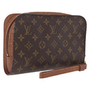 LOUIS VUITTON Monogram Orsay Clutch Bag M51790 LV Auth 209369-1