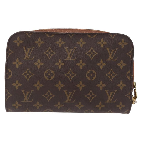 LOUIS VUITTON Monogram Orsay Clutch Bag M51790 LV Auth 209369