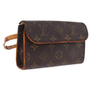LOUIS VUITTON Monogram Pochette Florentine Waist Bag M51855 LV Auth 209371-1