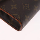 LOUIS VUITTON Monogram Pochette Florentine Waist Bag M51855 LV Auth 209371-17