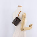 LOUIS VUITTON Monogram Pochette Florentine Waist Bag M51855 LV Auth 209371-25