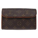 LOUIS VUITTON Monogram Pochette Florentine Waist Bag M51855 LV Auth 209371-13