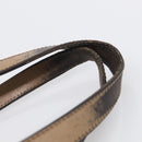 GUCCI GG Canvas Tote Bag Orange Gold Tone 308928 Auth 209372-10