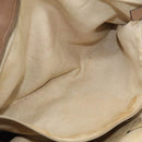 GUCCI GG Canvas Tote Bag Orange Gold Tone 308928 Auth 209372-24