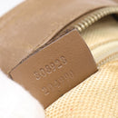 GUCCI GG Canvas Tote Bag Orange Gold Tone 308928 Auth 209372-25