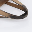 GUCCI GG Canvas Tote Bag Orange Gold Tone 308928 Auth 209372-8