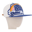 LOUIS VUITTON Baseball Cap Cotton White Blue M8160M LV Auth 209375M-1