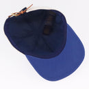 LOUIS VUITTON Baseball Cap Cotton White Blue M8160M LV Auth 209375M-10