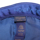 LOUIS VUITTON Baseball Cap Cotton White Blue M8160M LV Auth 209375M-12